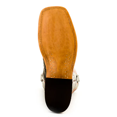 Men's Anderson Bean Black Caiman Belly with 13" Black Glove Tops -S3005 - Image 3